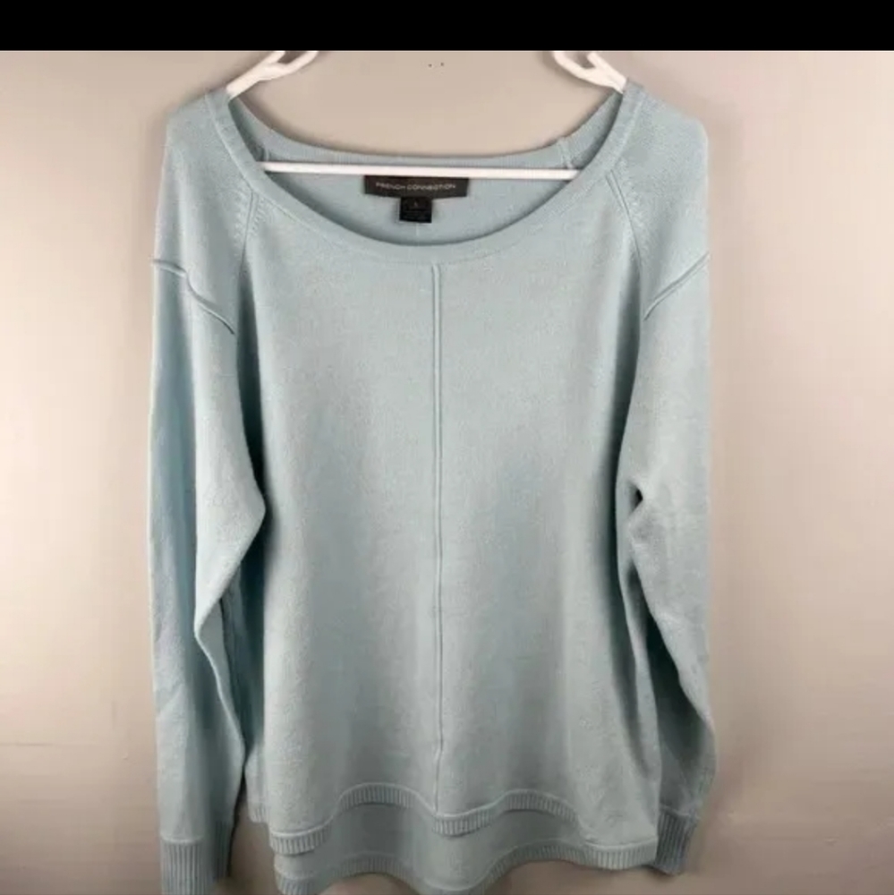 French Connection Della Vhari crew neck sweater